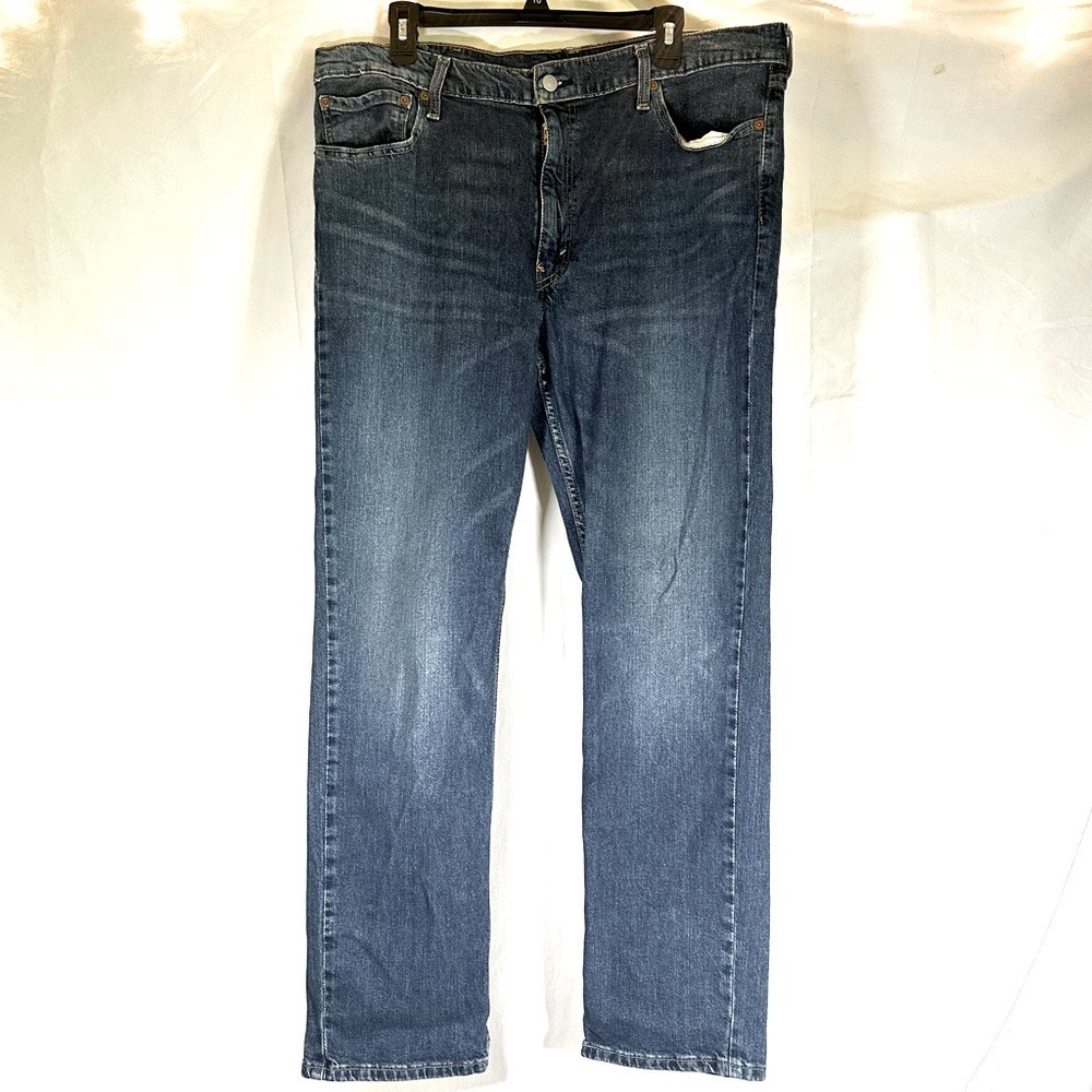 Levi's 511 Denim Blue Jeans Women's 40x32 Slim Fit Dark Wash Classiccore Modern